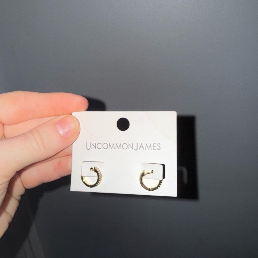 Never worn Uncommon James Earrings